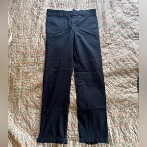 Dickies blue 30 x 34 slim straight work pants